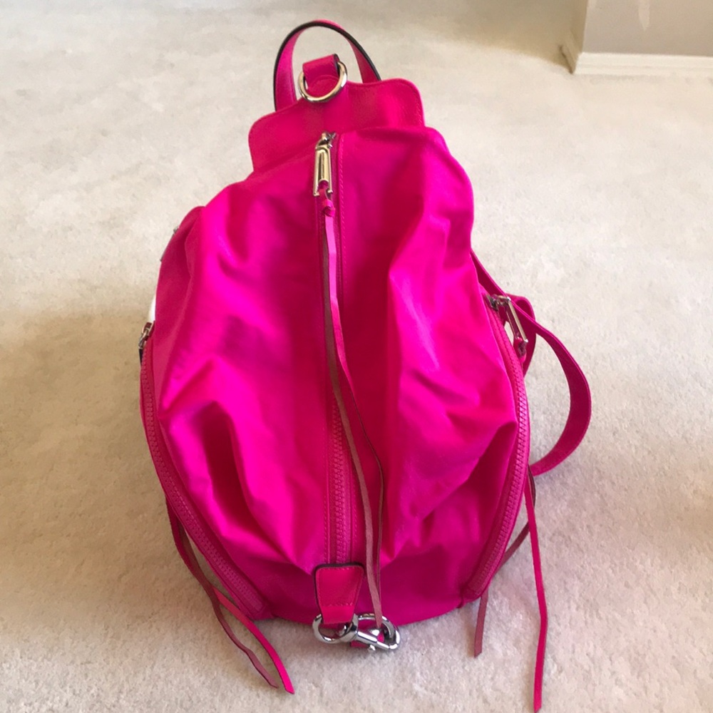 Rebecca Minkoff Hot Pink Julian Backpack